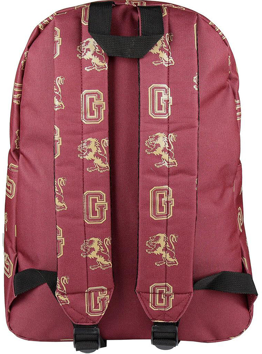 Sac à dos scolaire de Gryffondor motifs - Harry Potter
