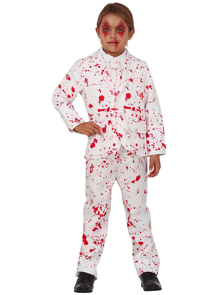 Costume blanc en sang enfant