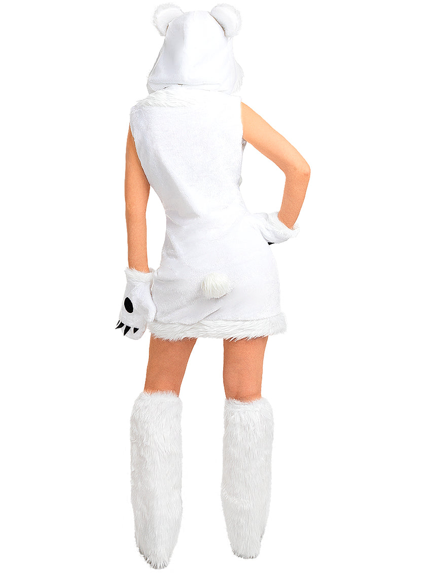 Déguisement ours polaire femme