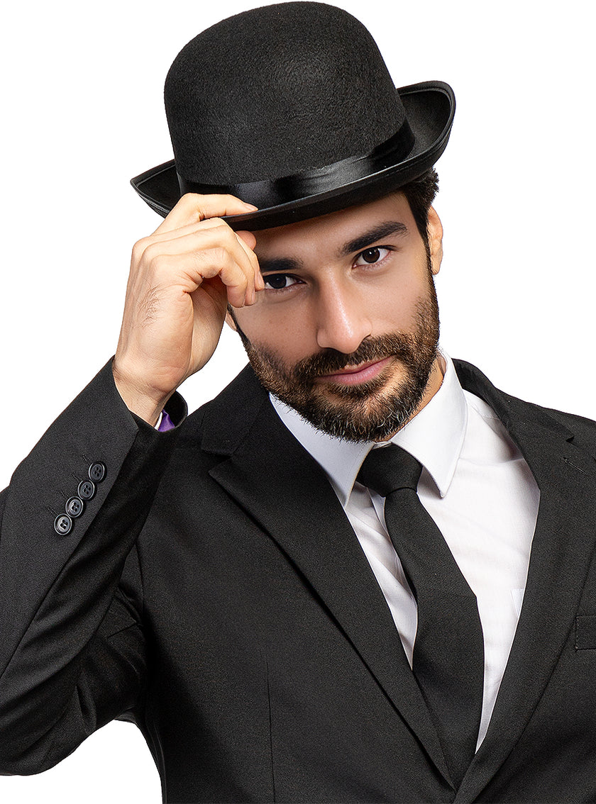 Chapeau melon noir