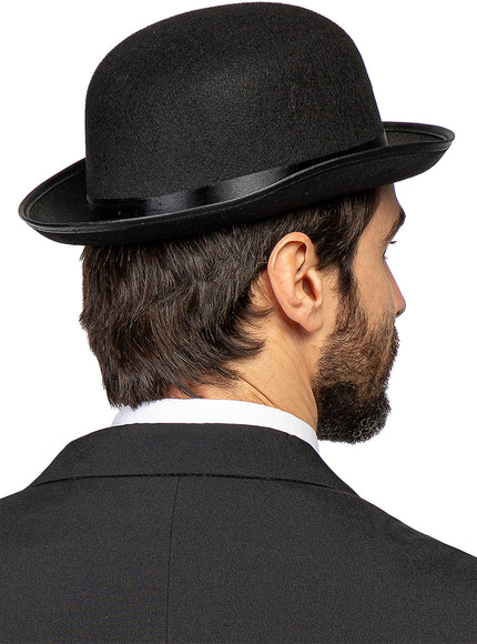 Chapeau melon noir