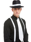 Bretelles blanches