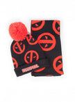 Pack bonnet et écharpe Deadpool
