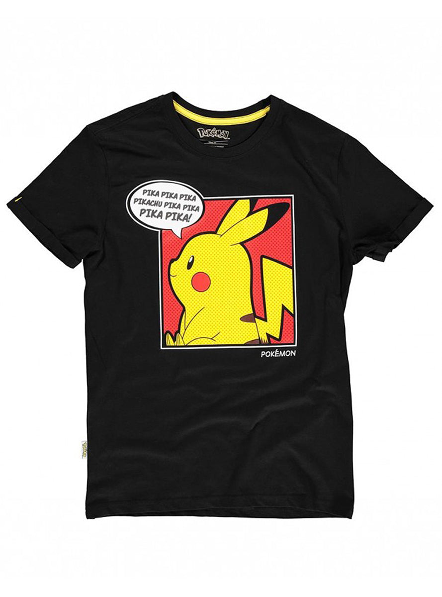 T-shirt Pikachu noir femme - Pokémon