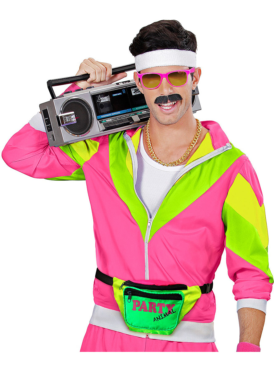 Banane années 80 fluo