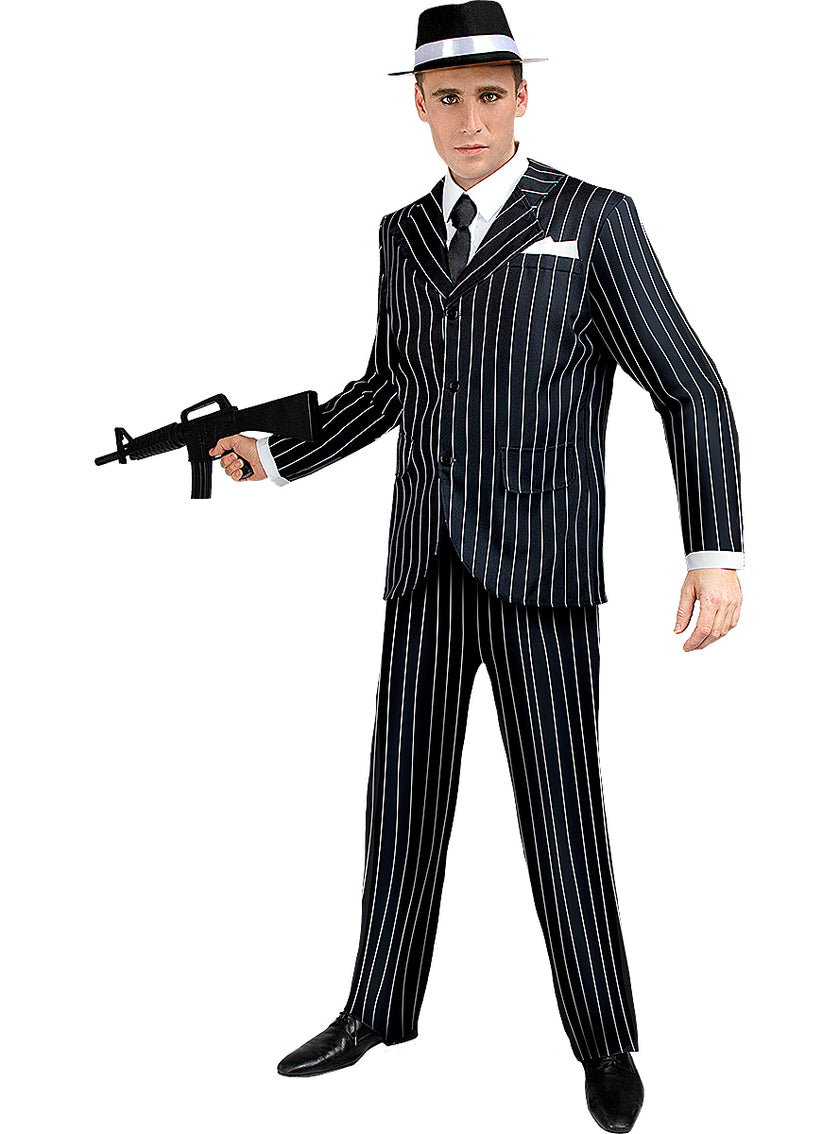 Déguisement gangster noir années 20
