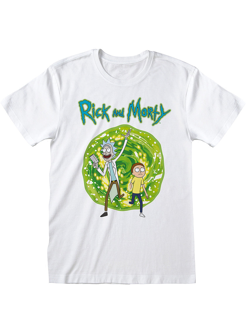 T-shirt Rick & Morty blanc
