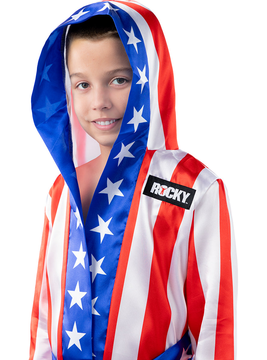 Peignoir de boxe Rocky Balboa pour enfant