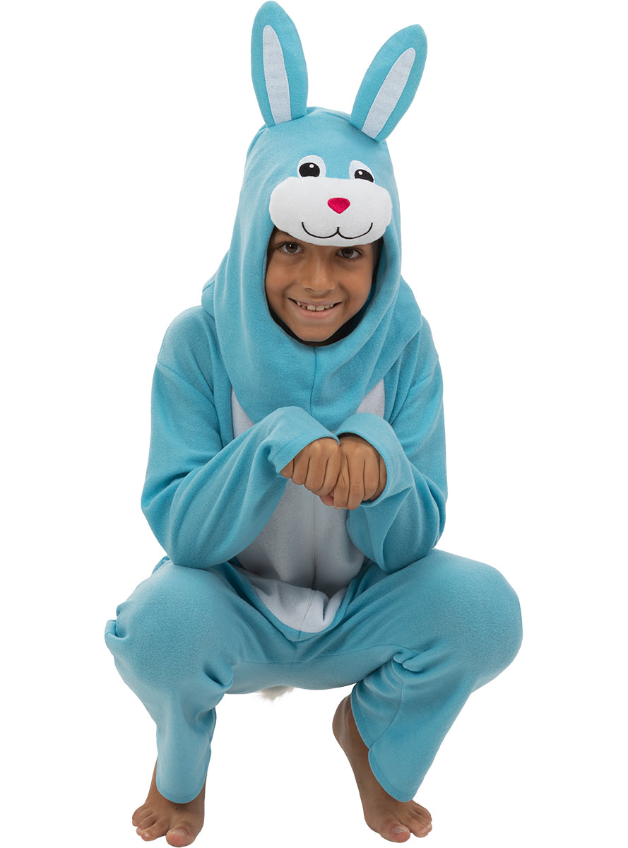 Déguisement lapin bleu enfant
