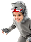 Déguisement loup gris enfant