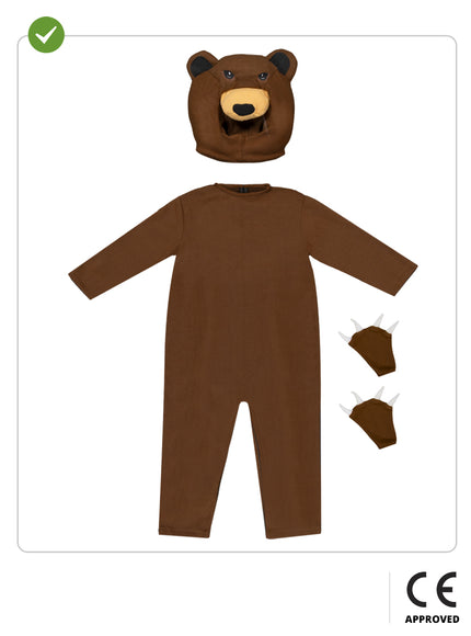 Déguisement ours brun enfant