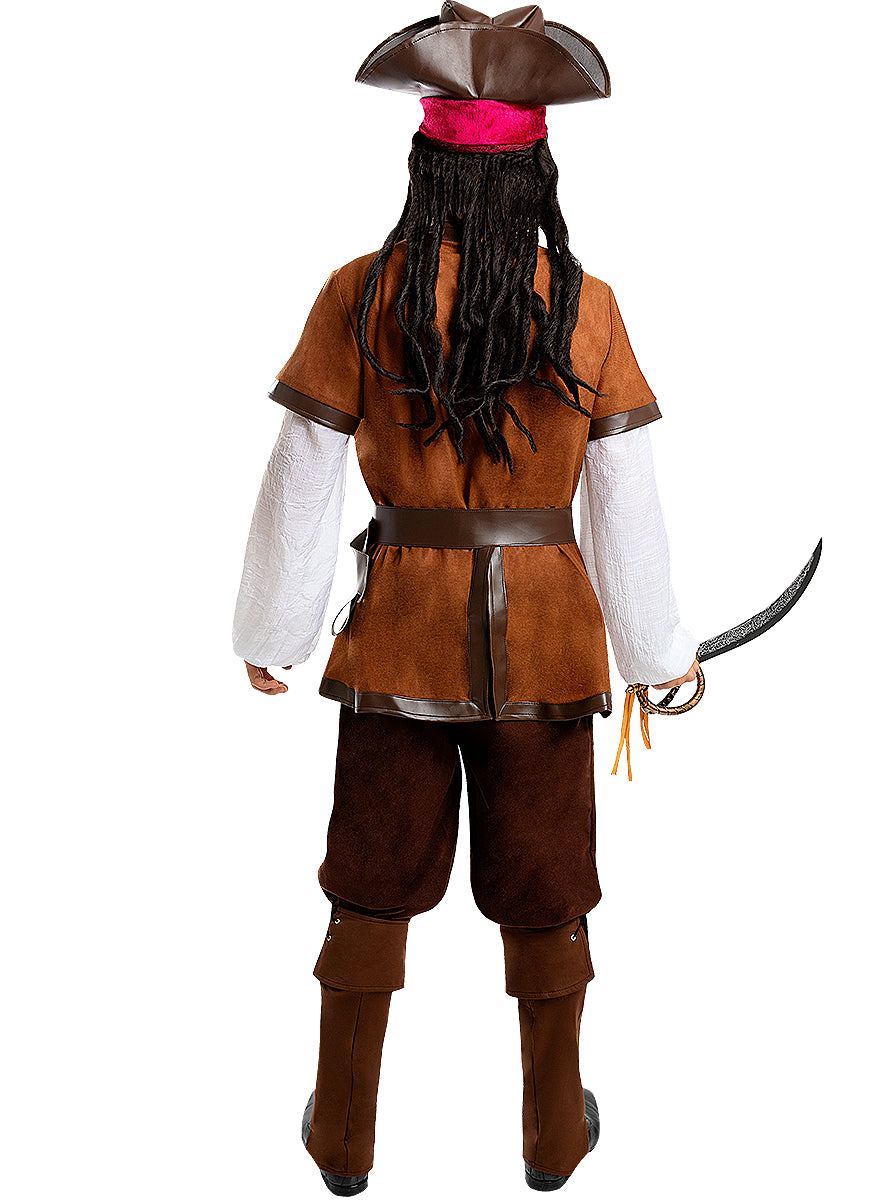 Déguisement pirate homme grande taille - Collection Caraïbe