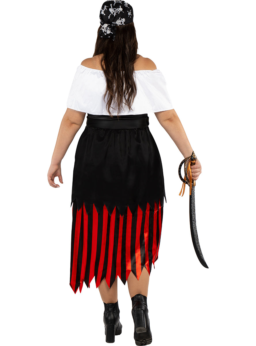 Déguisement pirate femme grande taille - Collection Mercenaire