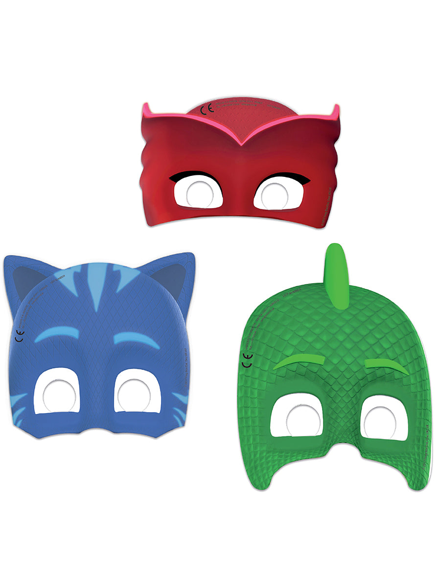 6 masques de Pyjamasques
