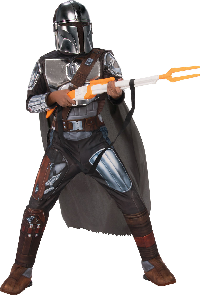 Déguisement The Mandalorian Star Wars Premium garçon