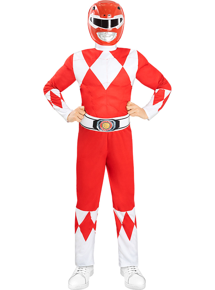 Déguisement de Power Ranger rouge enfant