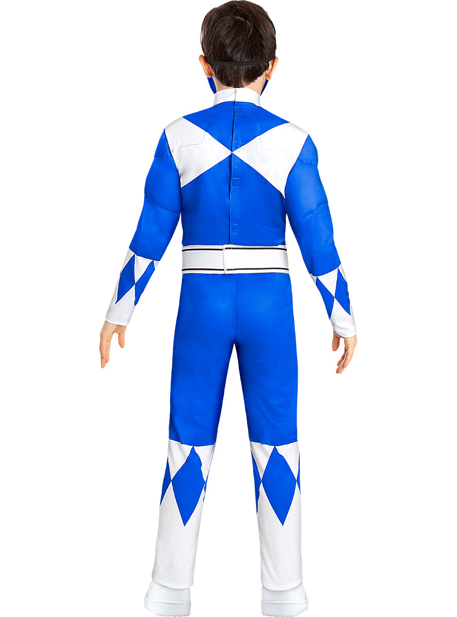 Déguisement de Power Ranger bleu enfant