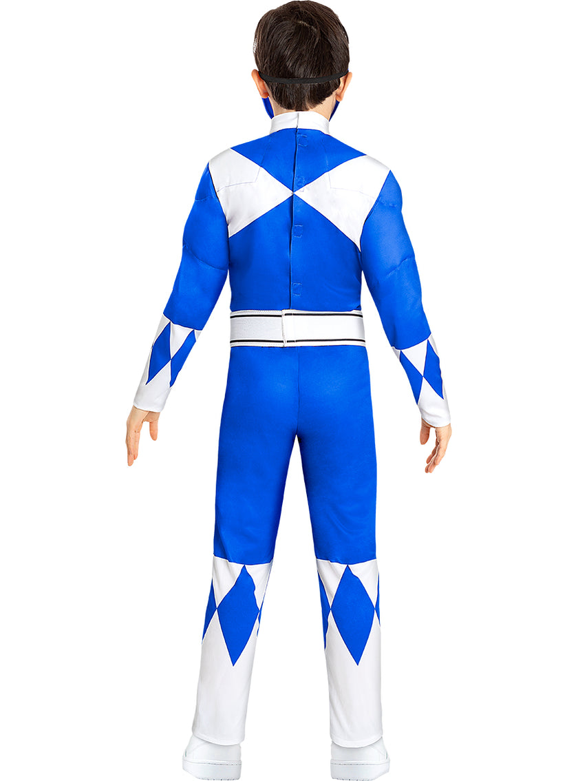 Déguisement de Power Ranger bleu enfant