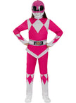 Masque Power Ranger rose pour enfant