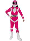 Masque Power Ranger rose pour enfant
