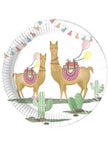 8 assiettes Lama  (20 cm) - Lama