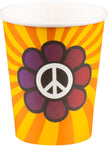 6 gobelets hippie