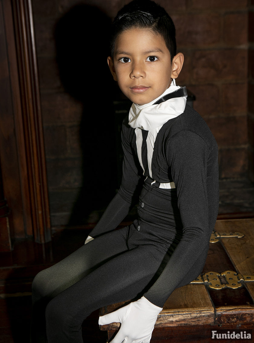 Déguisement de smoking Morphsuits slenderman enfant