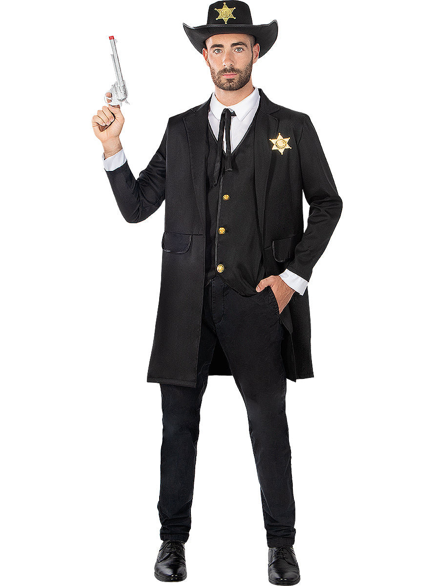 Revolver cowboy avec étui