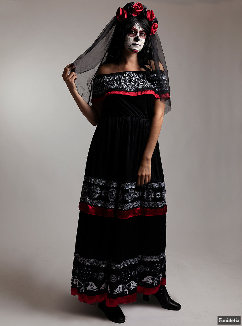 Déguisement Dia de los Muertos pour femme