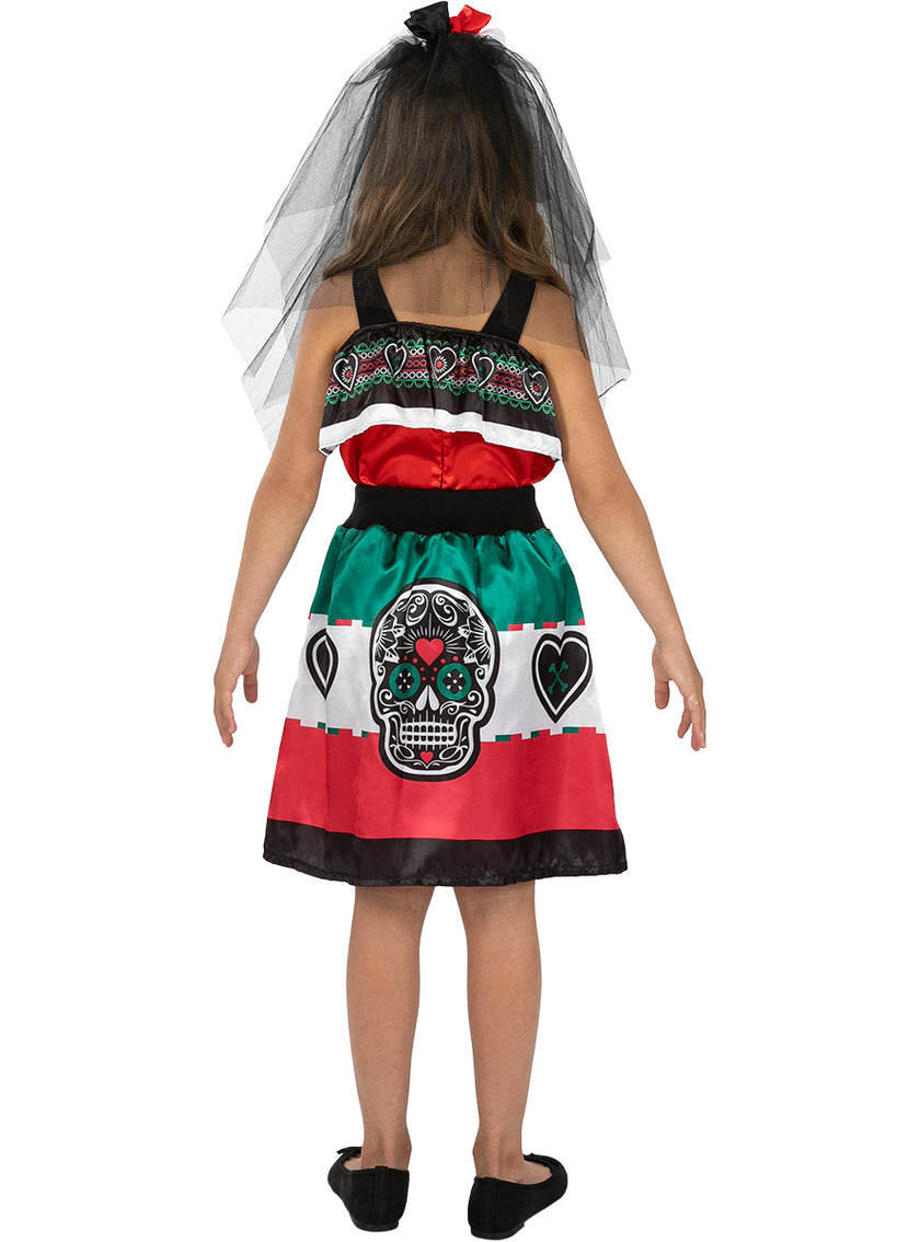 Déguisement Dia de los Muertos pour fille