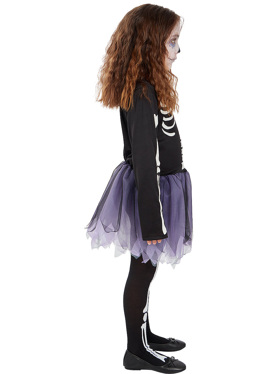 Déguisement squelette fille