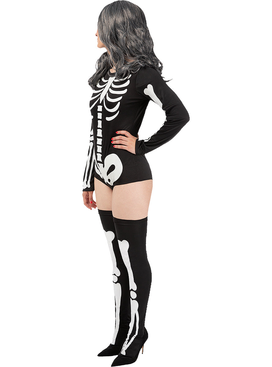 Costume de squelette femme