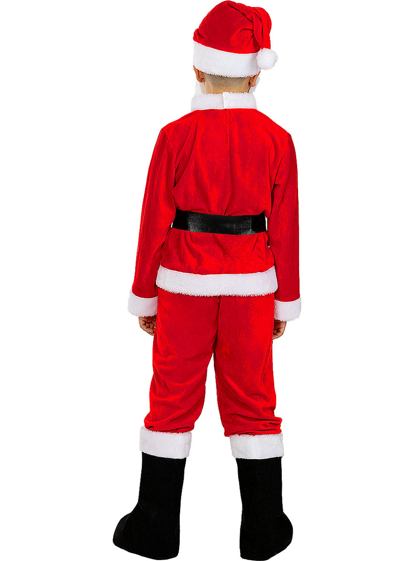 Déguisement père noël deluxe pour enfant