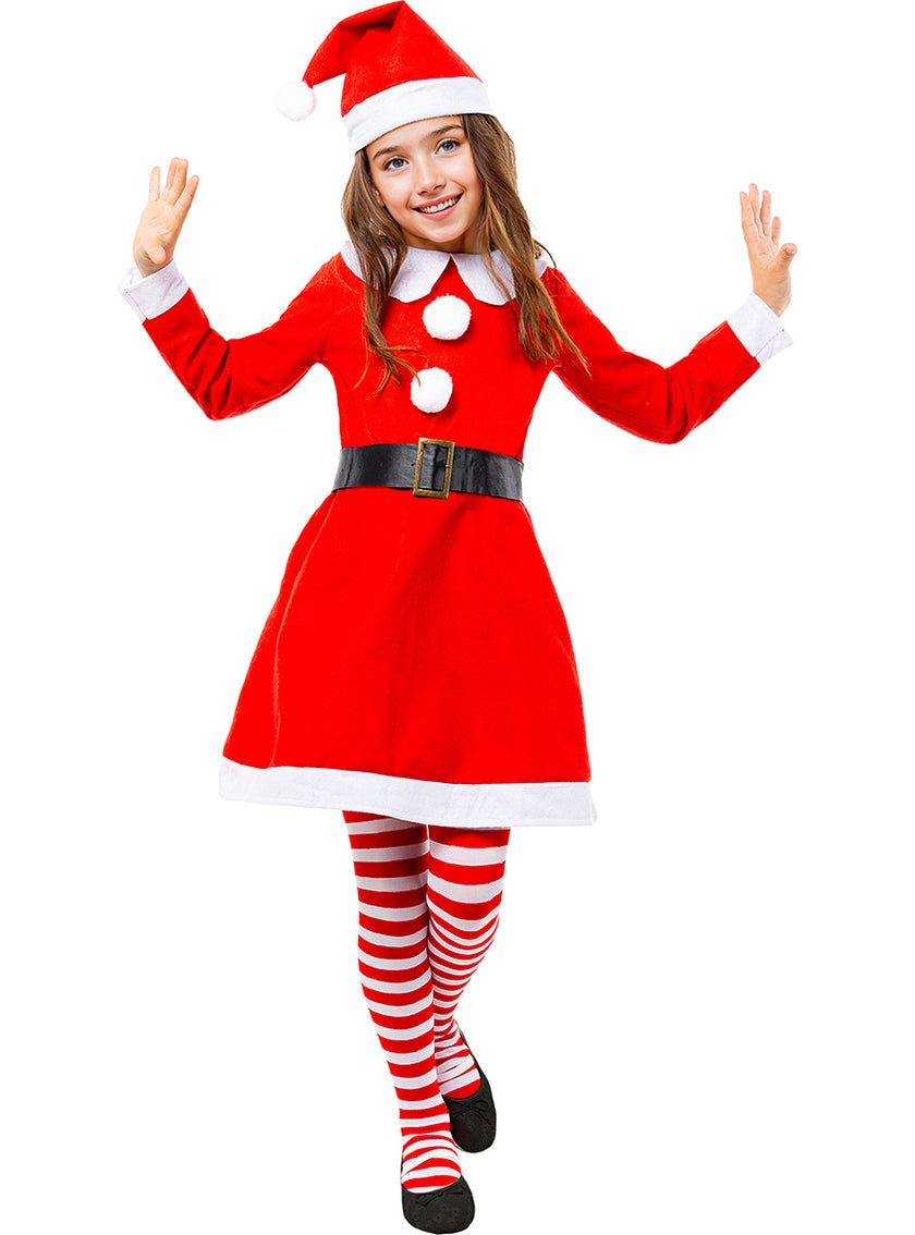 Déguisement mère noël pour fille