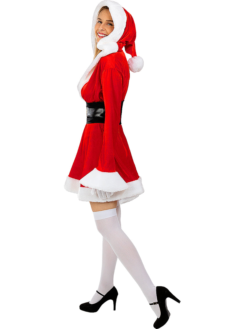 Déguisement mère noël deluxe pour femme