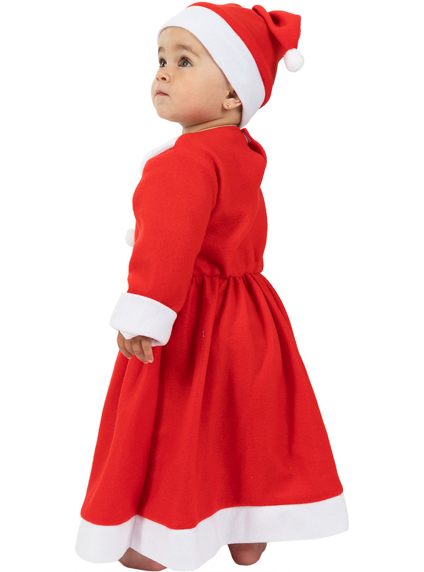 Déguisement mère noël pour bébé