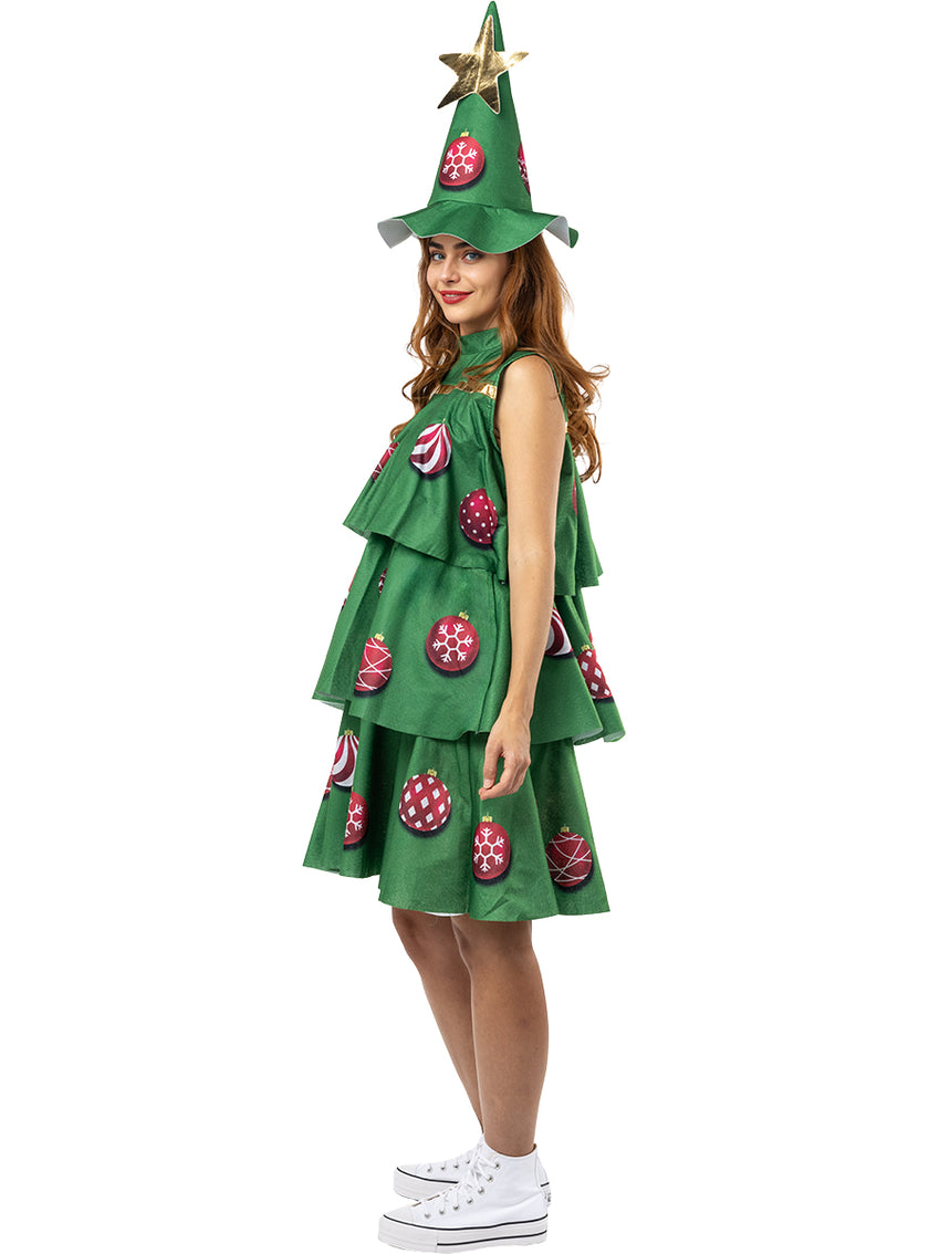 Déguisement sapin de noël femme