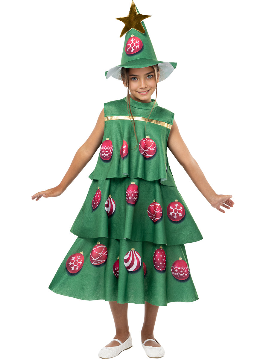 Déguisement sapin de noël fille