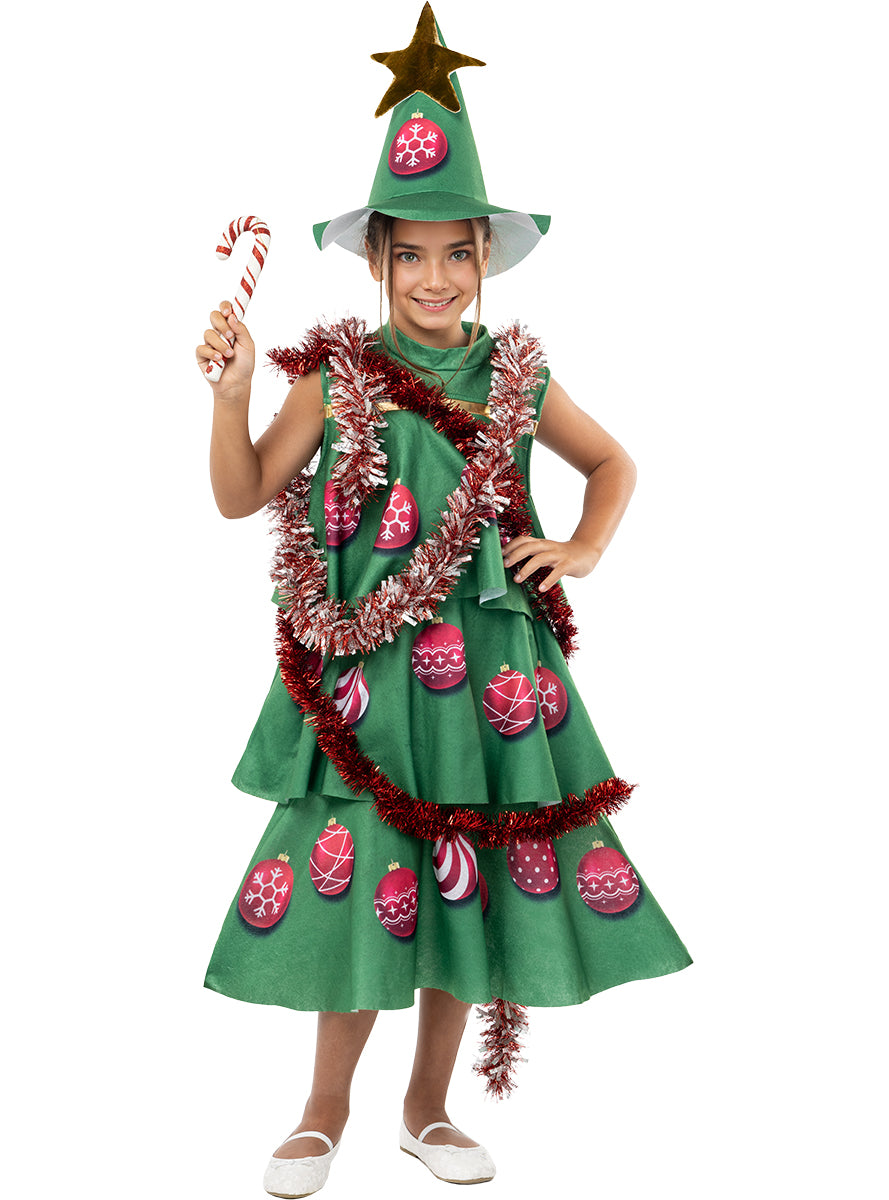 Déguisement sapin de noël fille