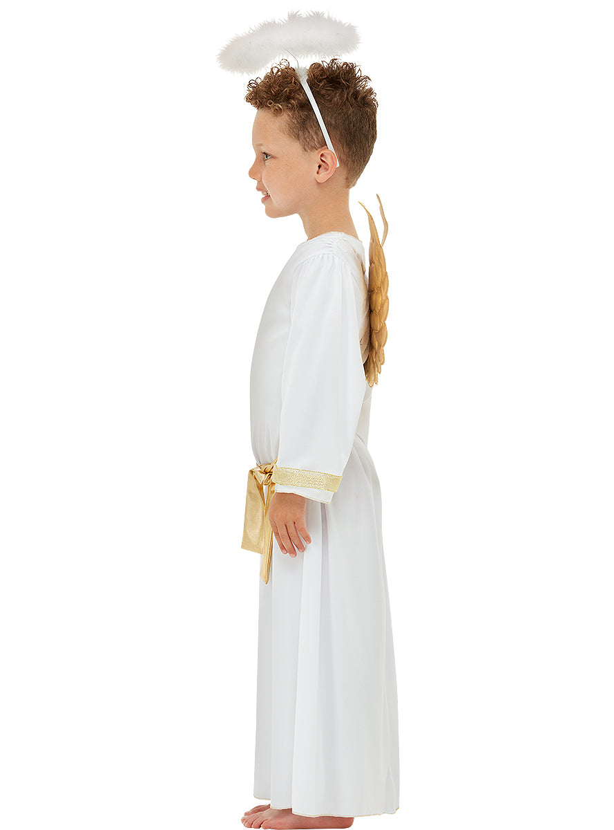 Ailes d'ange dorée fille