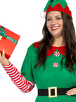 Costume d'elfe de Noël pour femmes grande taille