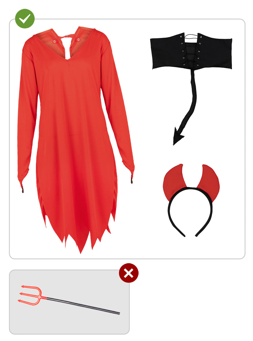 Déguisement diablesse femme grande taille