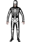 Costume de squelette pour homme grande taille