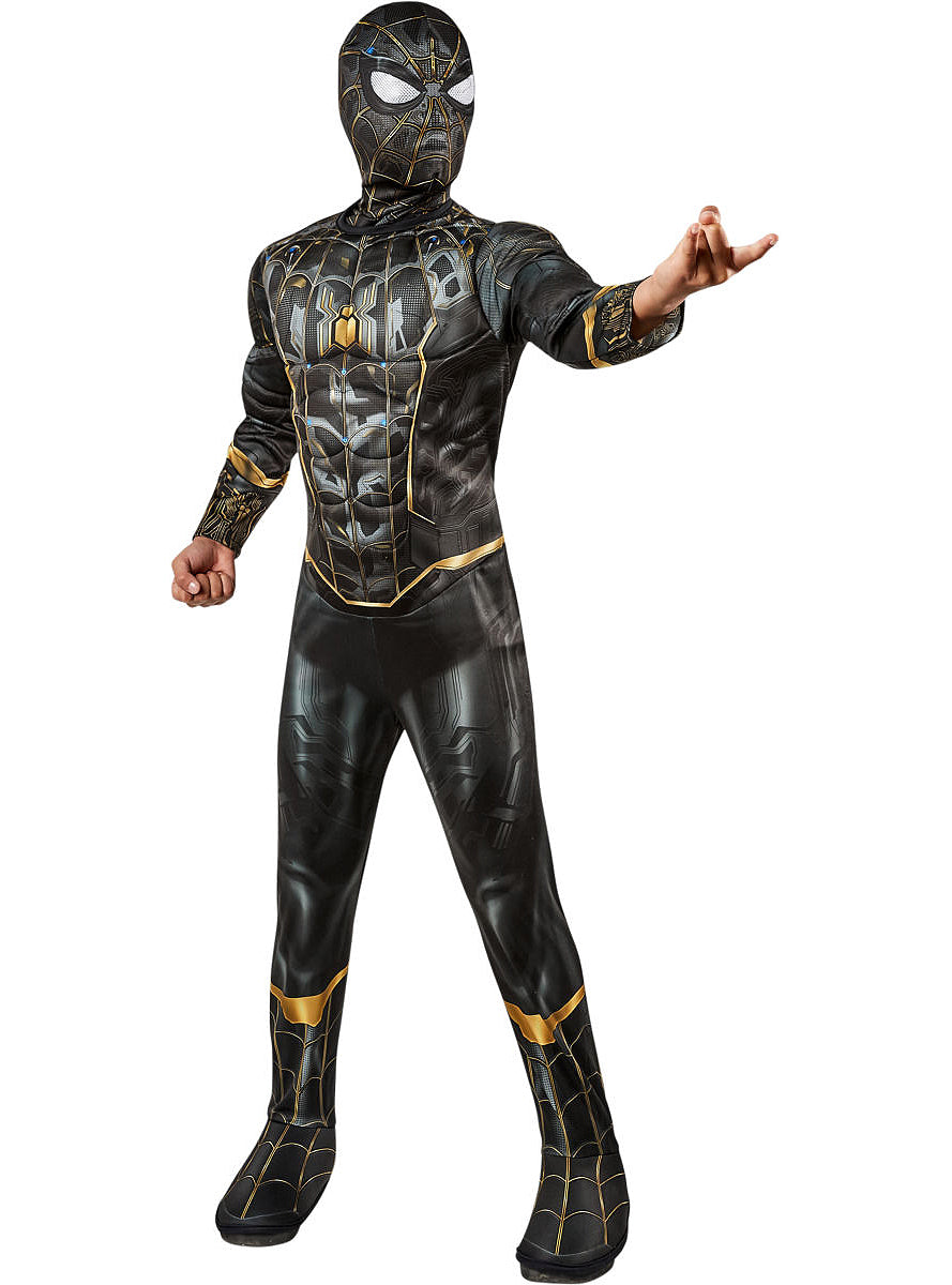 Déguisement Spiderman noir et doré enfant - Spider-Man 3