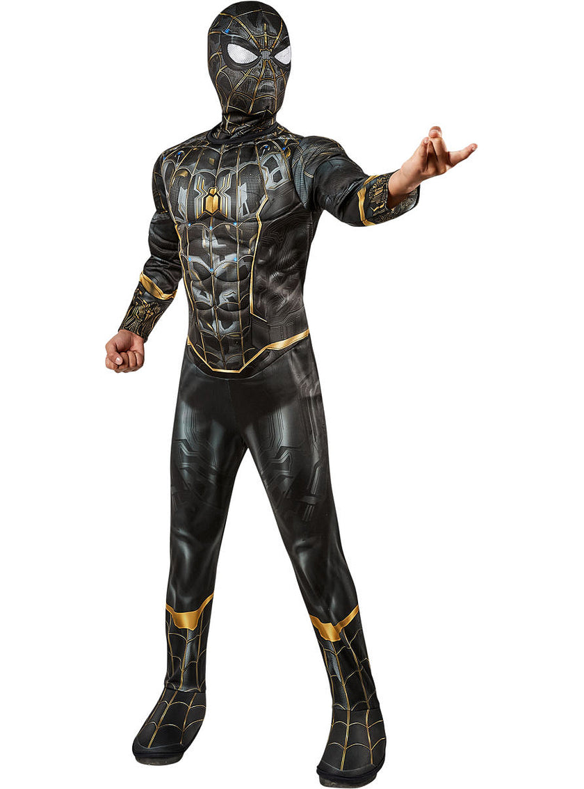 Déguisement Spiderman noir et doré enfant - Spider-Man 3
