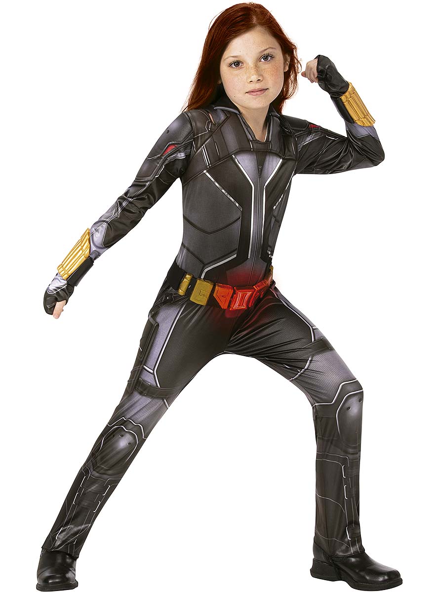 Déguisement Veuve Noire deluxe fille - Black Widow