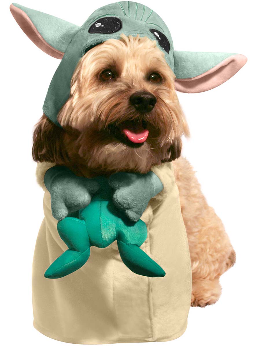 Déguisement Baby Yoda The Mandalorian pour chien - Star Wars