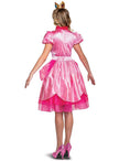 Déguisement Princesse Peach deluxe femme - Super Mario Bros