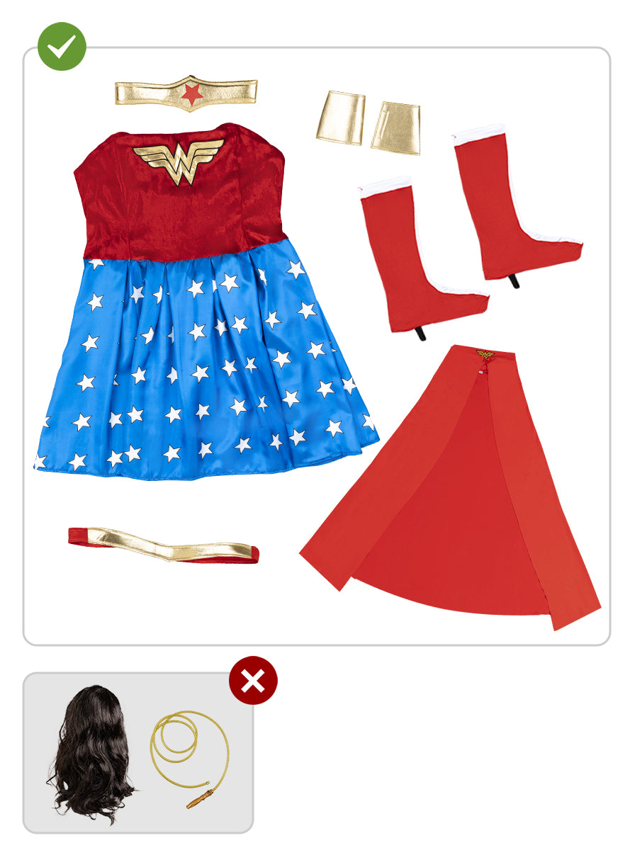 Déguisement Wonder Woman sexy grande taille