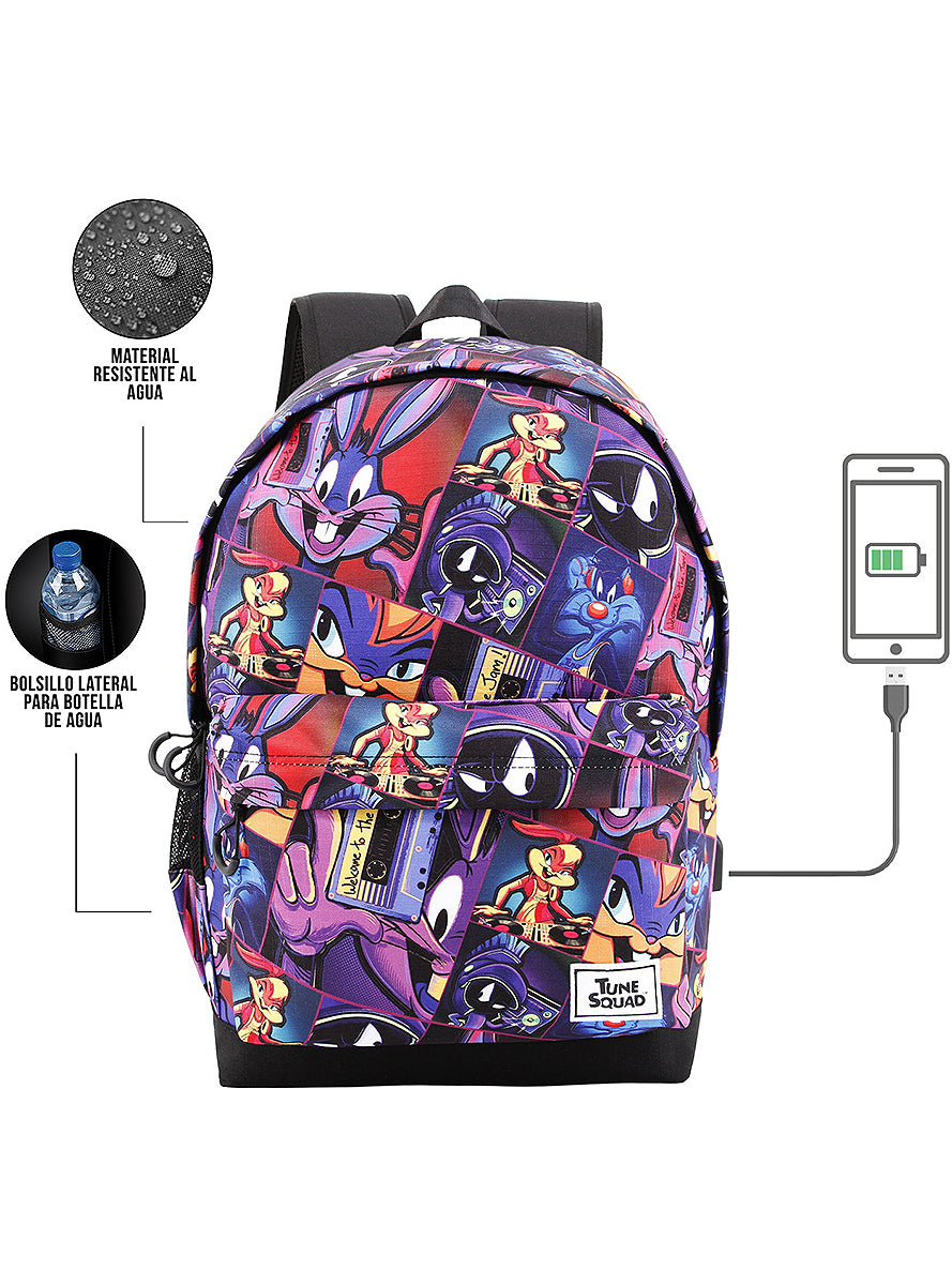 Sac à dos Space Jam personnages